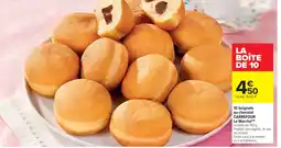 Cora x Carrefour 10 beignets au chocolat carrefour le marché offre