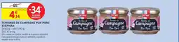 Intermarché STEPHAN Terrines de campagne pur porc offre