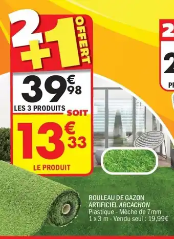 La Foir'Fouille Rouleau de gazon artificiel arcachon offre