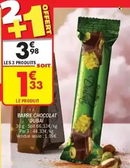 La Foir'Fouille Barre chocolat dubai offre