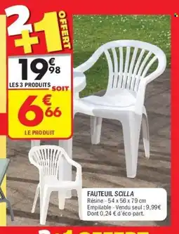 La Foir'Fouille Fauteuil scilla offre