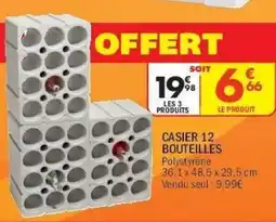 La Foir'Fouille Casier 12 bouteilles offre