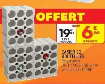 La Foir'Fouille Casier 12 bouteilles offre