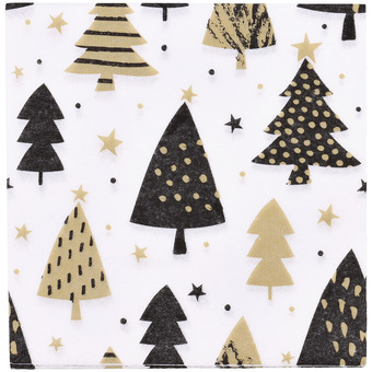 Action Serviettes de noël offre