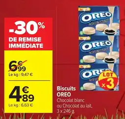 Cora x Carrefour OREO Biscuits offre