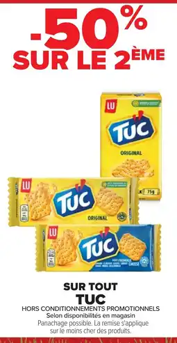 Cora x Carrefour TUC Sur tout offre