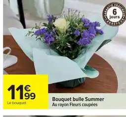 Cora x Carrefour Bouquet bulle Summer offre