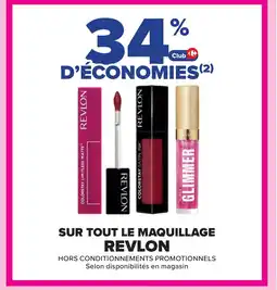 Cora x Carrefour REVLON Sur tout le maquillage offre