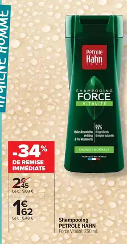 Cora x Carrefour PETROLE HAHN Shampooing offre
