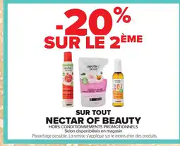 Cora x Carrefour NECTAR OF BEAUTY Sur tout offre