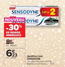 Cora x Carrefour SENSODYNE Dentifrice Soin offre