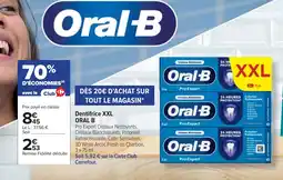 Cora x Carrefour ORAL B Dentifrice XXL offre