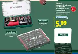 Lidl Tournevis ou pinces de précision ou set d'outils de précision ou clés à 6 pans creux offre