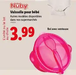 Lidl Vaisselle pour bébé offre