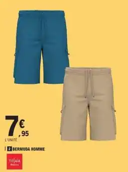 E.Leclerc Bermuda Homme offre