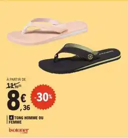 E.Leclerc Tong Homme ou Femme offre