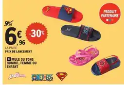 E.Leclerc Mule ou Tong offre