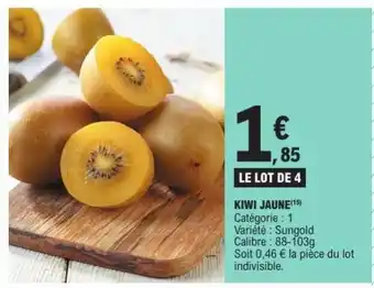 E.Leclerc Kiwi jaune offre