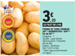 E.Leclerc Pomme de terre Primeur offre