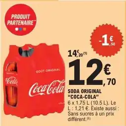 E.Leclerc SODA ORIGINAL COCA-COLA offre