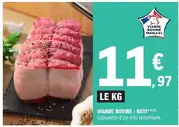 E.Leclerc Viande Bovine : Rôti offre
