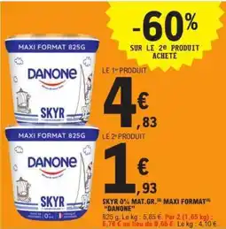 E.Leclerc SKYR 0% MAT.GR. MAXI FORMAT DANONE offre