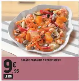 E.Leclerc SALADE FANTAISIE D'ÉCREVISSES offre