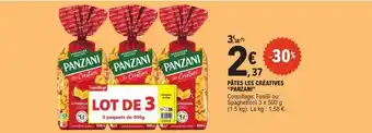 E.Leclerc Pâtes Les Créatives 'Panzani' offre