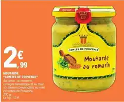 E.Leclerc MOUTARDE COMTES DE PROVENCE offre