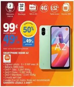 E.Leclerc Smartphone Redmi A2 offre