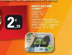 E.Leclerc AVOCAT HASS MÛR À POINT offre