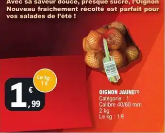 E.Leclerc OIGNON JAUNE offre