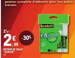 E.Leclerc BÂTONS DE COLLE SCOTCH offre