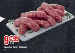 Carrefour Saucisse façon Toulouse offre