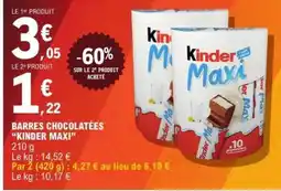 E.Leclerc KINDER Maxi offre