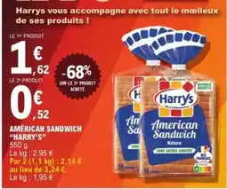 E.Leclerc American Sandwich Harry's offre
