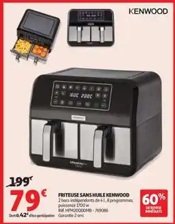 Auchan FRITEUSE SANS HUILE KENWOOD offre