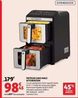 Auchan Friteuse Sans Huile Kitchencook offre