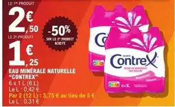 E.Leclerc Eau Minérale Naturelle Contrex offre