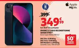 Auchan Iphone 13 128Go Reconditionne Grade B Prs offre