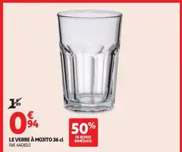 Auchan LE VERRE À MOJITO 36 cl offre