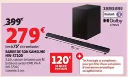 Auchan Barre De Son Samsung Hw-S710D offre