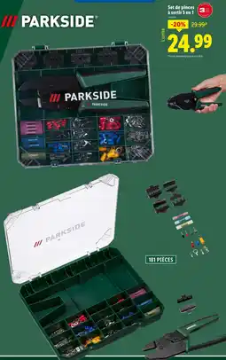Lidl PARKSIDE Set de pinces à sertir 5 en 1 offre
