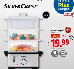 Lidl SILVERCREST Cuiseur vapeur offre