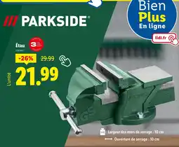 Lidl PARKSIDE Étau offre