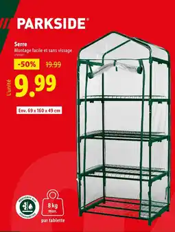 Lidl PARKSIDE Serre offre
