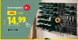 Lidl PARKSIDE Set de rangement offre