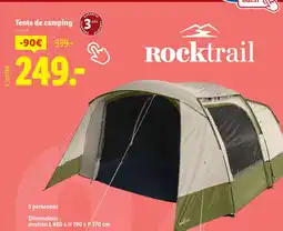 Lidl ROCKTRAIL Tente de camping offre