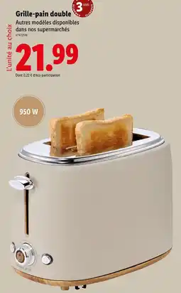 Lidl SILVERCREST Grille-pain double offre