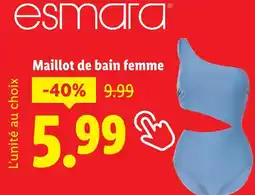 Lidl ESMARA Maillot de bain femme offre